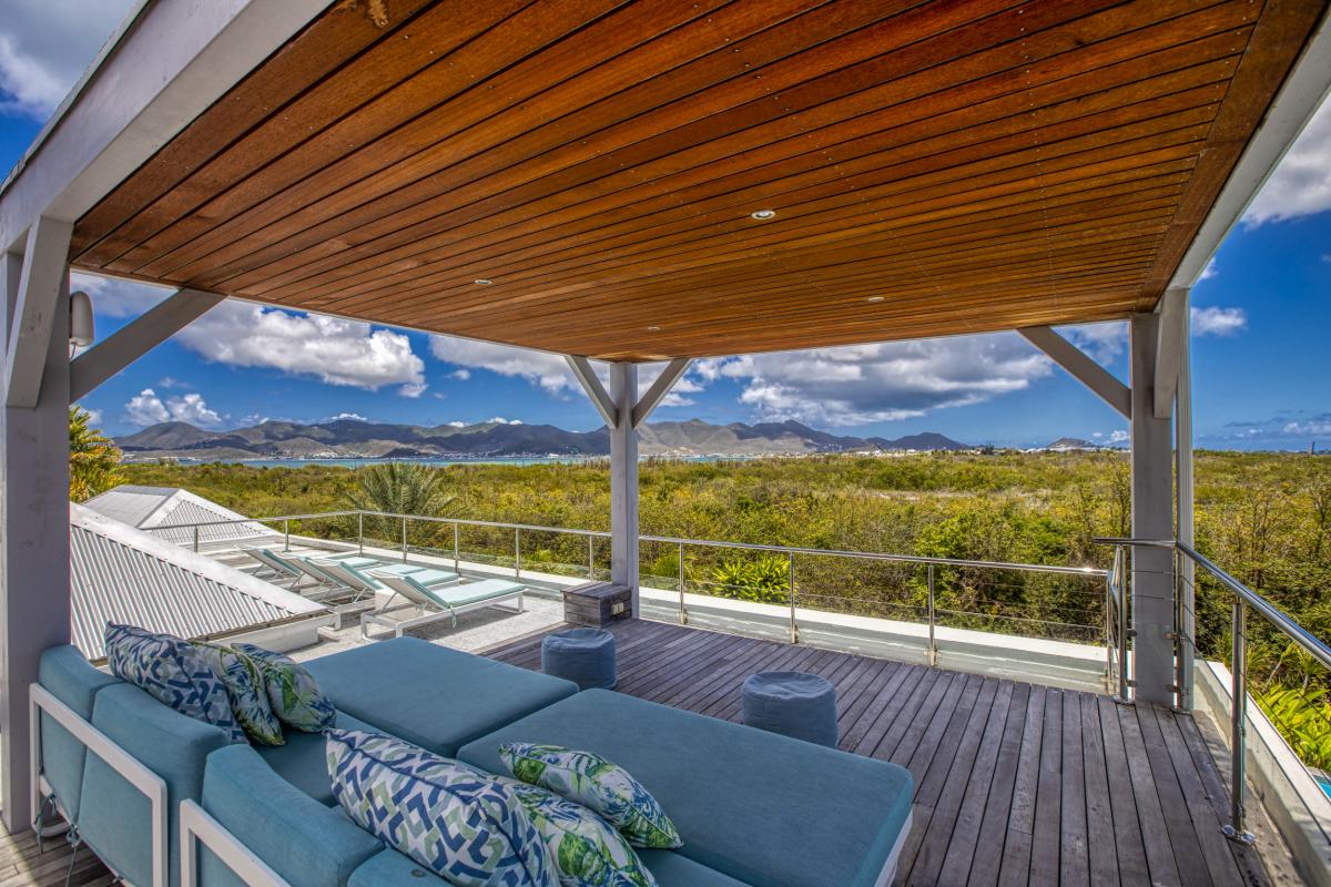 Location villa Saint Martin Terres Basses - Villa 4 chambres 8 personnes - 350m de la plage de Baie aux Prunes - Piscine - Roof Top (11)